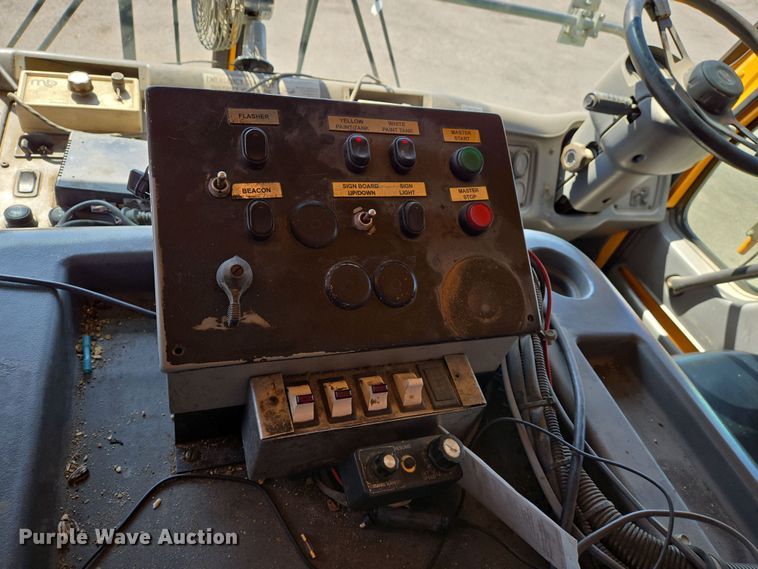 image for item EJ7340 2003 Sterling Condor paint striper truck