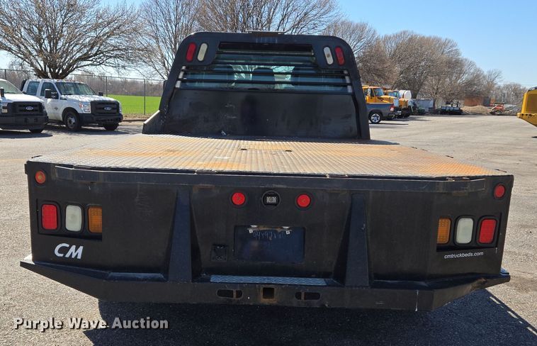 image for item EJ7350 2013 Ford F450 Super Duty XL Crew Cab flatbed truck