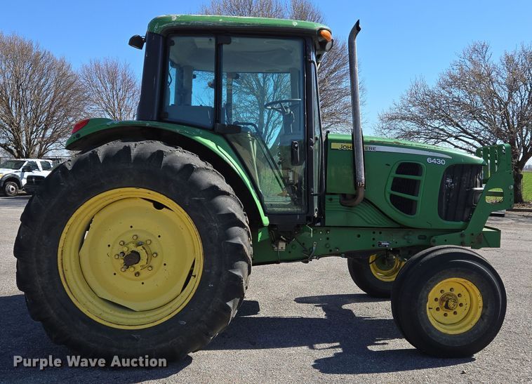 image for item EJ7354 2009 John Deere 6430 tractor