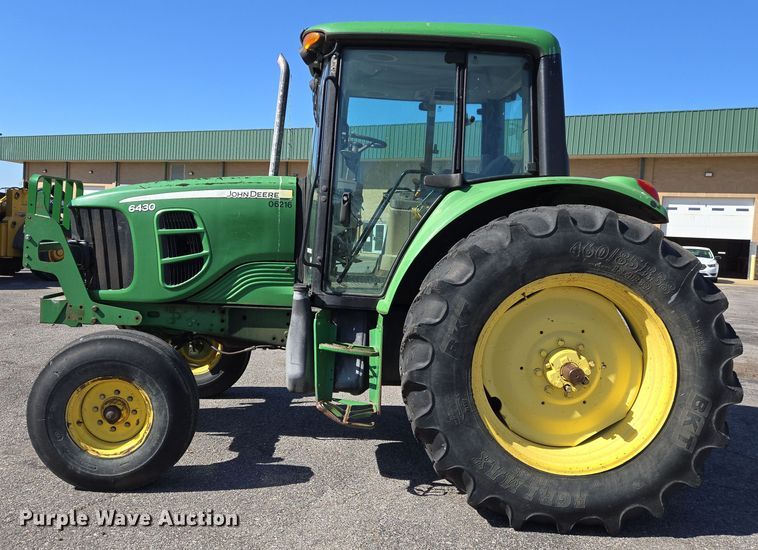 image for item EJ7354 2009 John Deere 6430 tractor