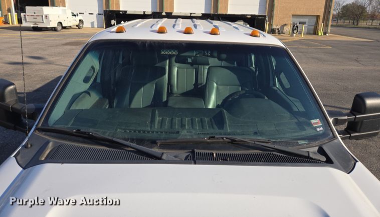 image for item EJ7358 2013 Ford F450 Super Duty XL Crew Cab flatbed truck