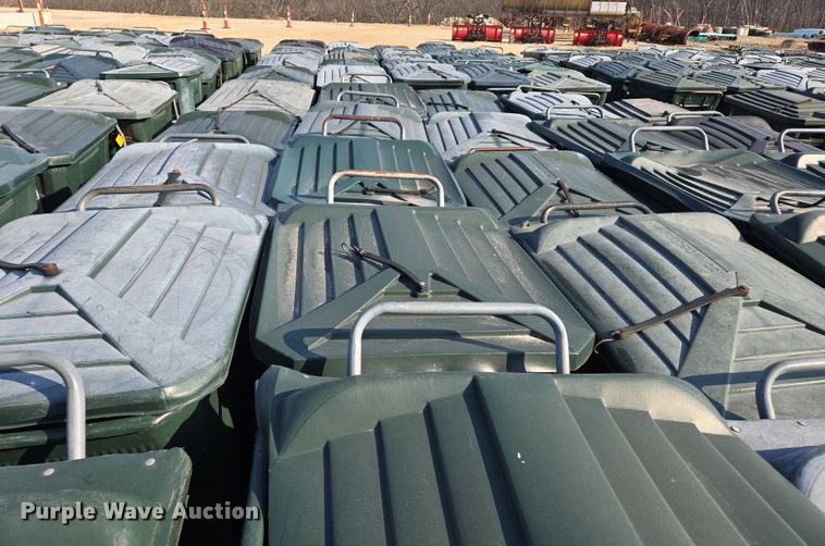 image for item EJ7363 Approximately 50 Ameri-Kart trash carts 