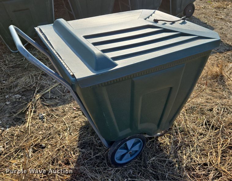 image for item EJ7364  Approximately 50 Ameri-Kart trash carts