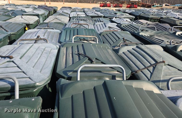 image for item EJ7365 Approximately 50 Ameri-Kart trash carts 