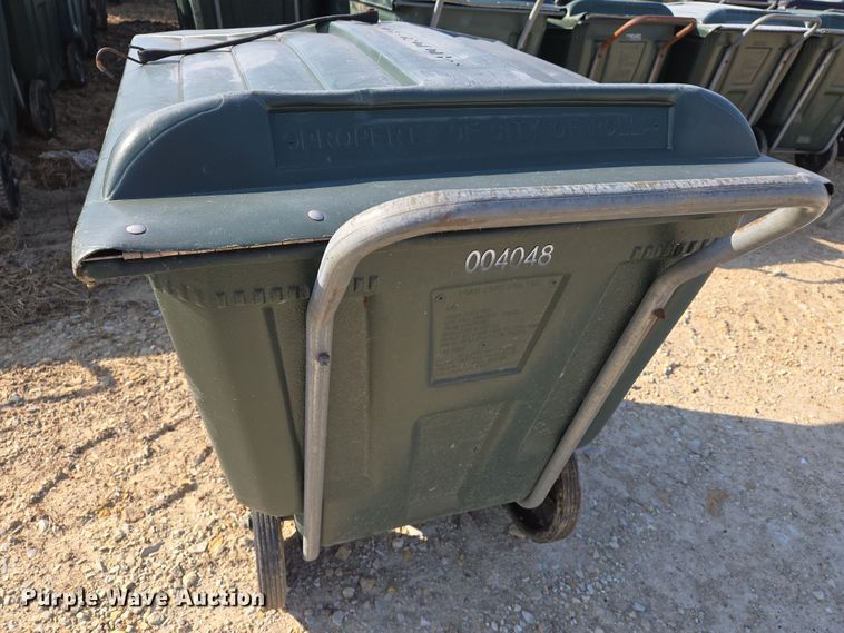 image for item EJ7365 Approximately 50 Ameri-Kart trash carts 