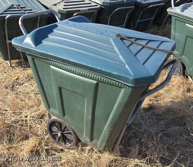 image for item EJ7365 Approximately 50 Ameri-Kart trash carts 