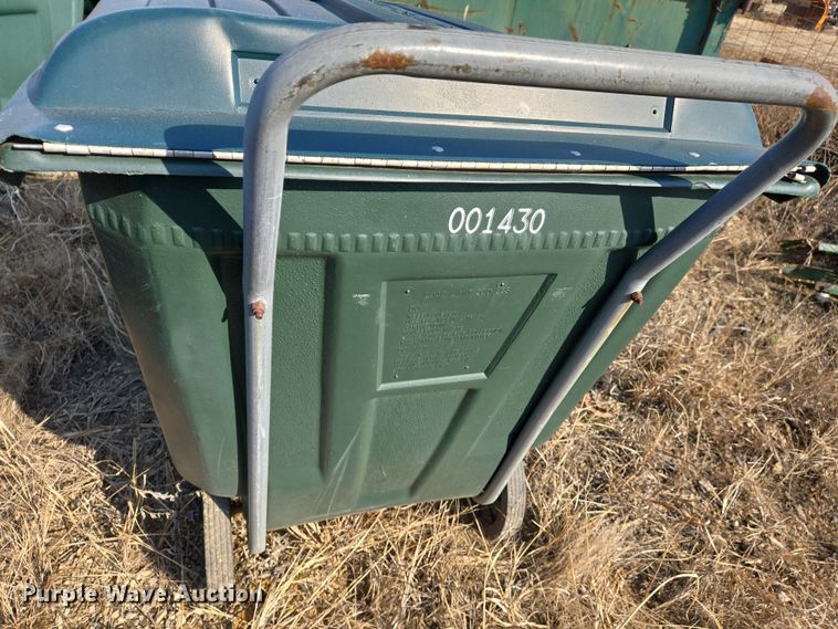 image for item EJ7365 Approximately 50 Ameri-Kart trash carts 