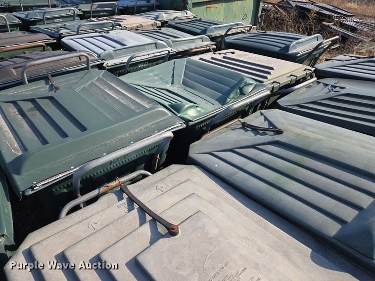 image for item EJ7366 Approximately 50 Ameri-Kart trash carts 