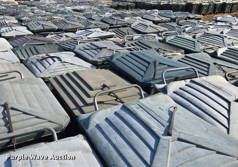 image for item EJ7367 Approximately 50 Ameri-Kart trash carts