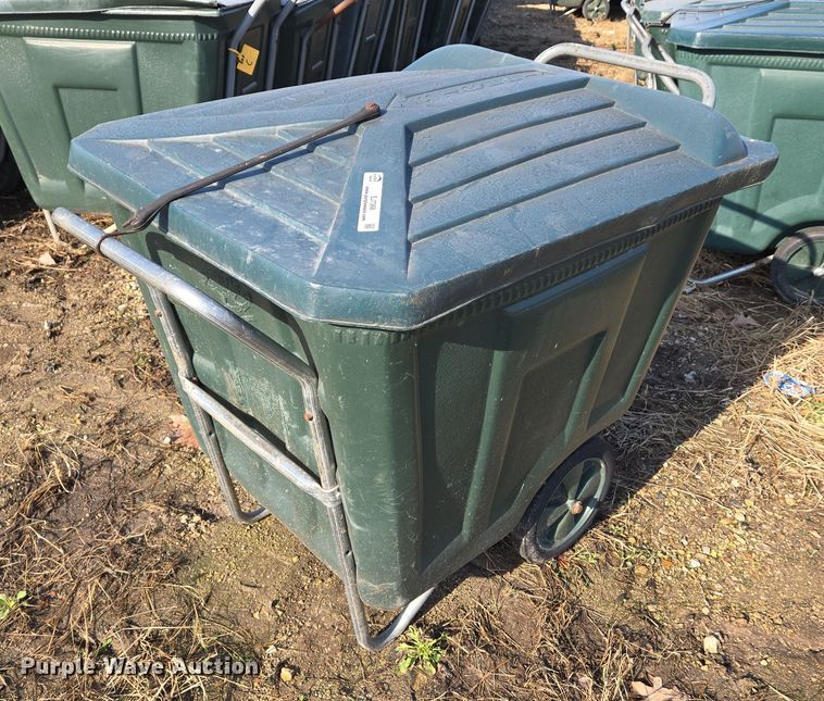 image for item EJ7368 Approximately 50 Ameri-Kart trash carts