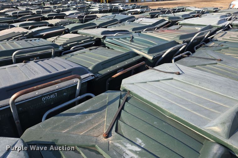 image for item EJ7369 Approximately 50 Ameri-Kart trash carts 