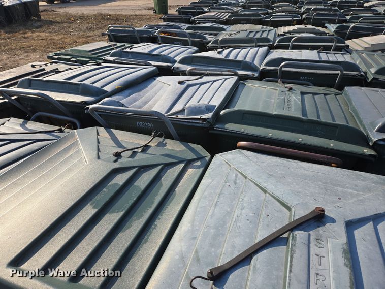 image for item EJ7369 Approximately 50 Ameri-Kart trash carts 