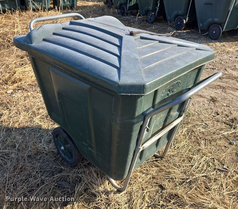 image for item EJ7369 Approximately 50 Ameri-Kart trash carts 