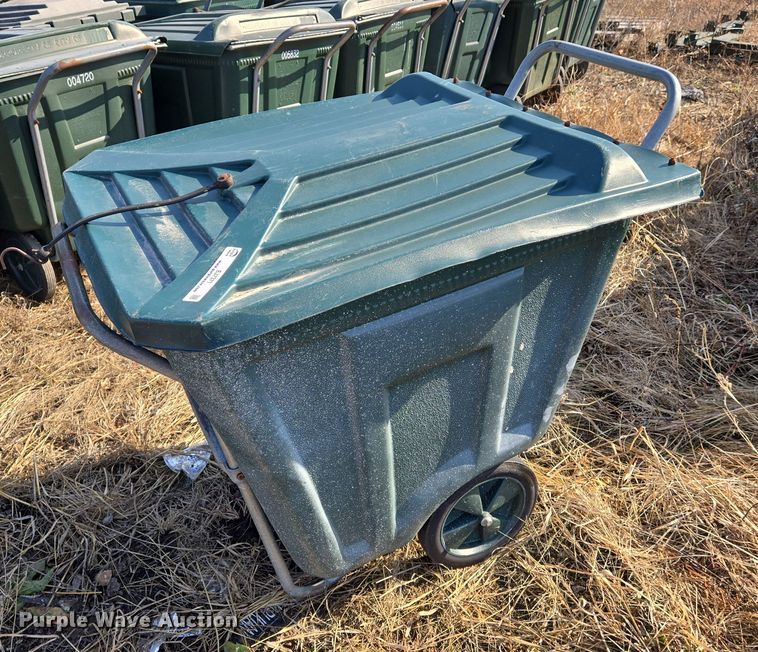 image for item EJ7371 Approximately 50 Ameri-Kart trash carts