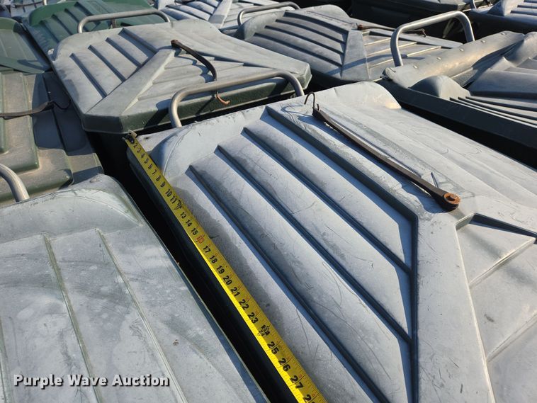 image for item EJ7372 Approximately 125 Ameri-Kart trash carts