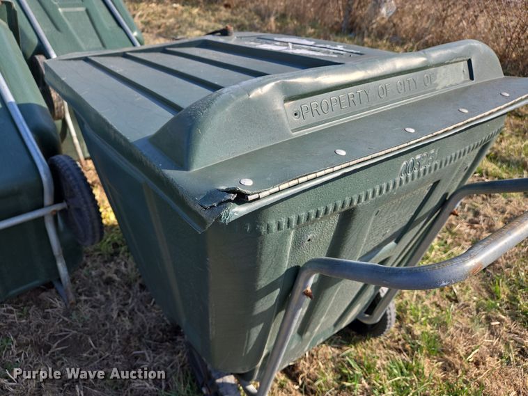 image for item EJ7375  Approximately 50 Ameri-Kart trash karts