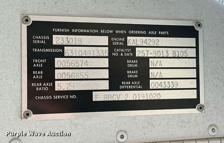 image for item EK0447 2006 Blue Bird school bus