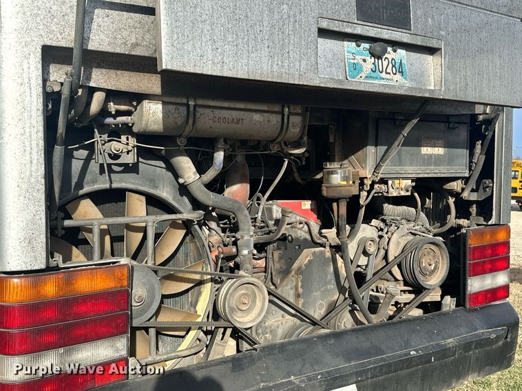 image for item EK0455 1999 Van Hool coach bus