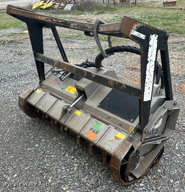 image for item EK0498 2016 FAE DML SSL-150 VT skid steer mulcher