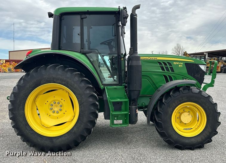 image for item EK0501 2020 John Deere 6130M MFWD tractor
