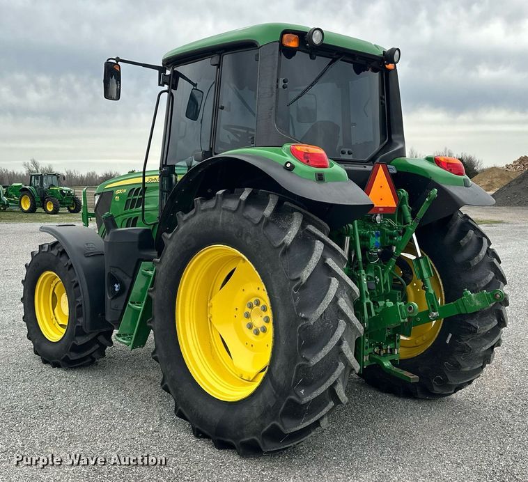 image for item EK0501 2020 John Deere 6130M MFWD tractor