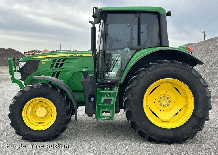 image for item EK0501 2020 John Deere 6130M MFWD tractor