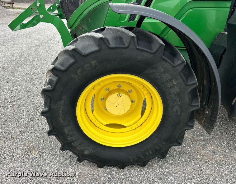 image for item EK0501 2020 John Deere 6130M MFWD tractor