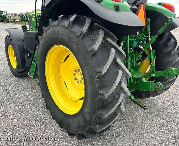 image for item EK0501 2020 John Deere 6130M MFWD tractor