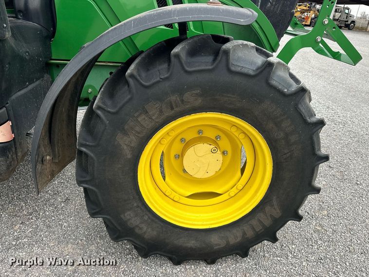 image for item EK0501 2020 John Deere 6130M MFWD tractor