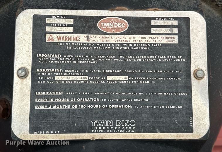 image for item EK0504 Morbark wood chipper