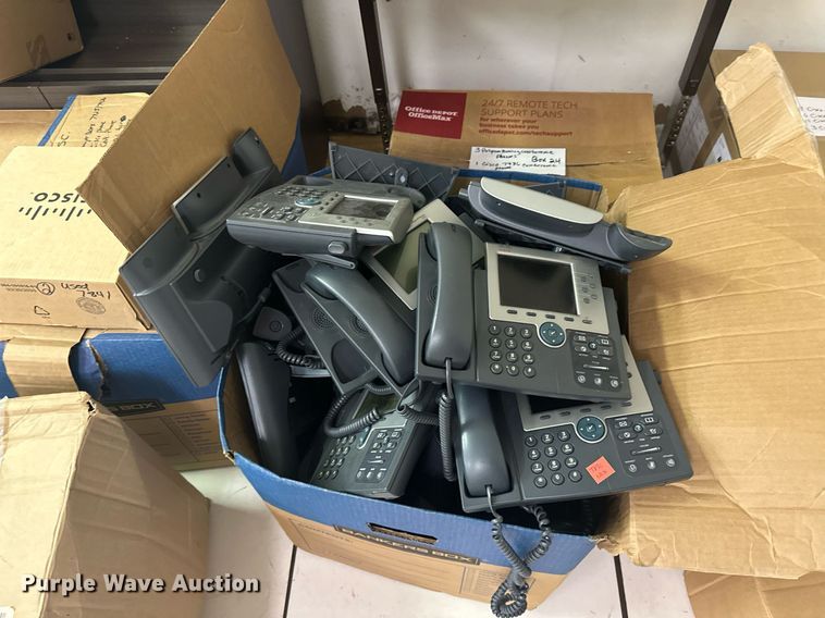 image for item EK0533 Approximately 400 phone systems