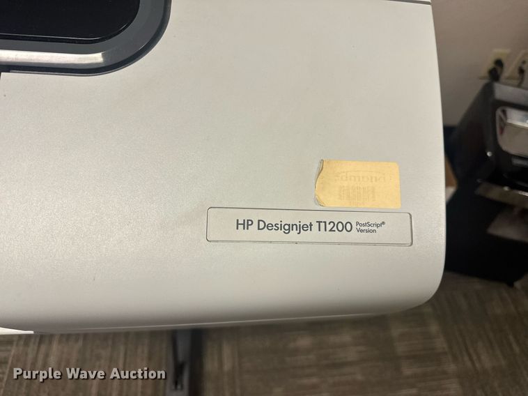 image for item EK0536 HP DesignJet T1200 large format color plotter