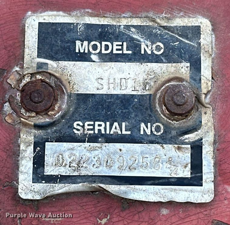 image for item EK0540 Howse SDH15 batwing rotary mower