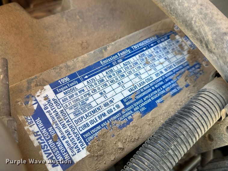 image for item EK0544 1997 International 4900  dump truck