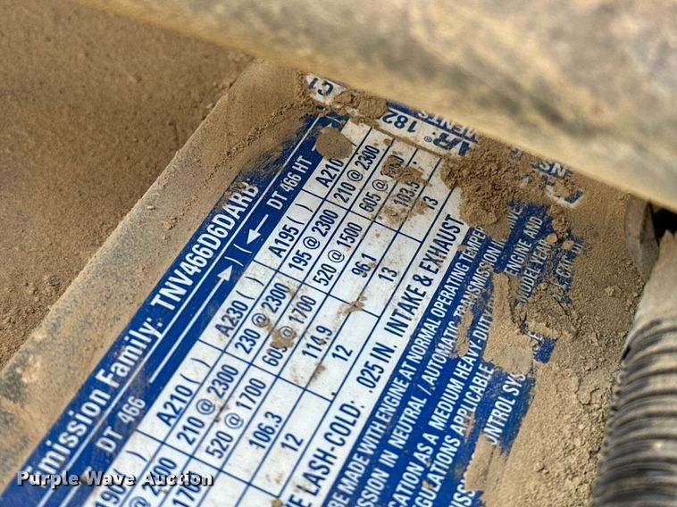 image for item EK0544 1997 International 4900  dump truck