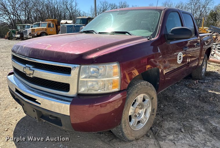 image for item EK0549 2009 Chevrolet Silverado 1500 Crew Cab pickup truck