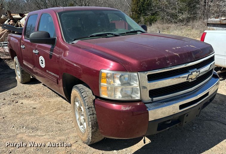 image for item EK0549 2009 Chevrolet Silverado 1500 Crew Cab pickup truck