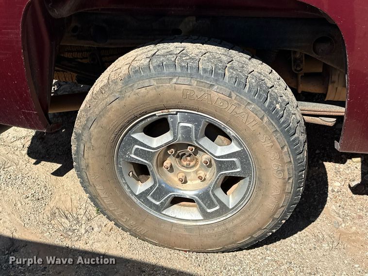 image for item EK0549 2009 Chevrolet Silverado 1500 Crew Cab pickup truck