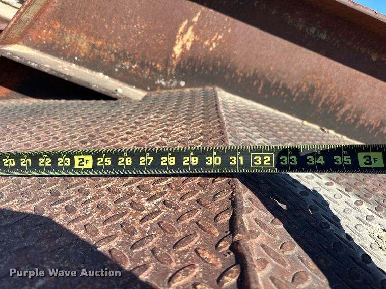 image for item EK0553 1981 Atoka 18DE Drop deck equipment trailer