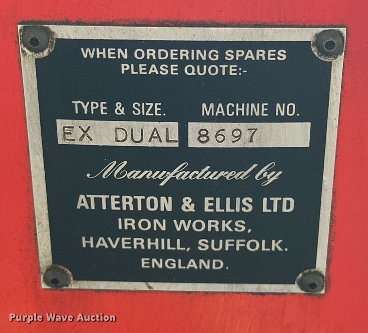 image for item EK0597 Atterton & Ellis LTD Express Dual reel blade sharpener