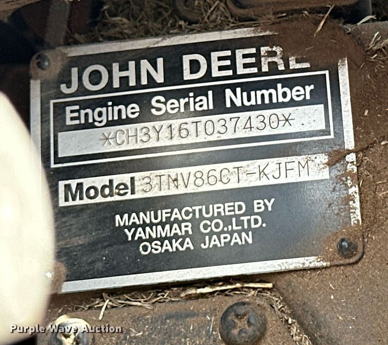 image for item EK0600 2018 John Deere 7700A reel mower