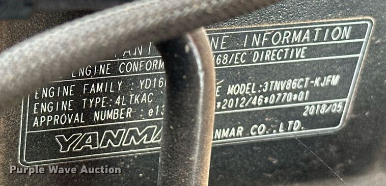 image for item EK0600 2018 John Deere 7700A reel mower