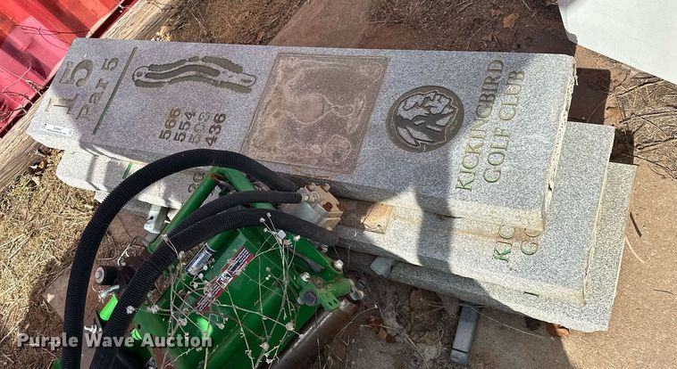 image for item EK0601 Granite stone golf hole markers