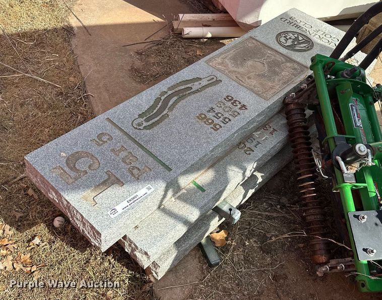 image for item EK0601 Granite stone golf hole markers