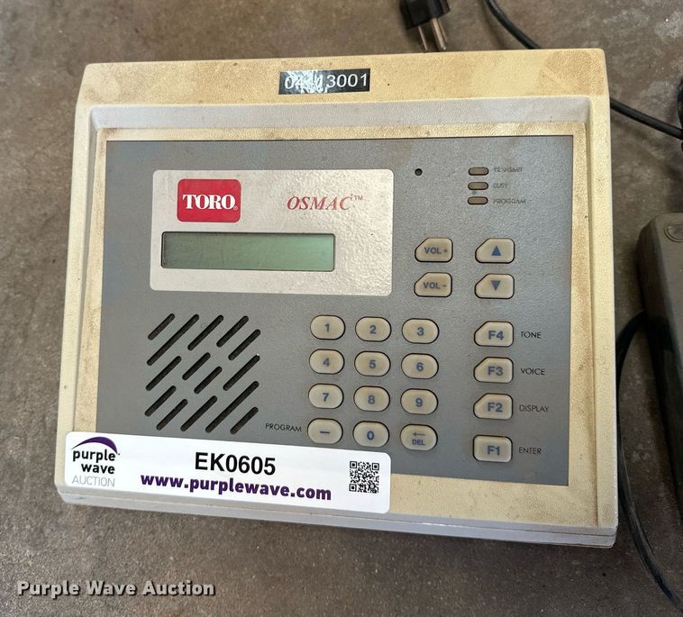 image for item EK0605 Toro Osmac digital wireless paging system