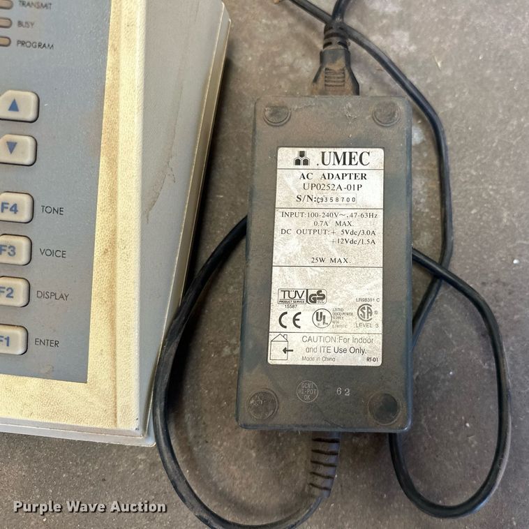 image for item EK0605 Toro Osmac digital wireless paging system