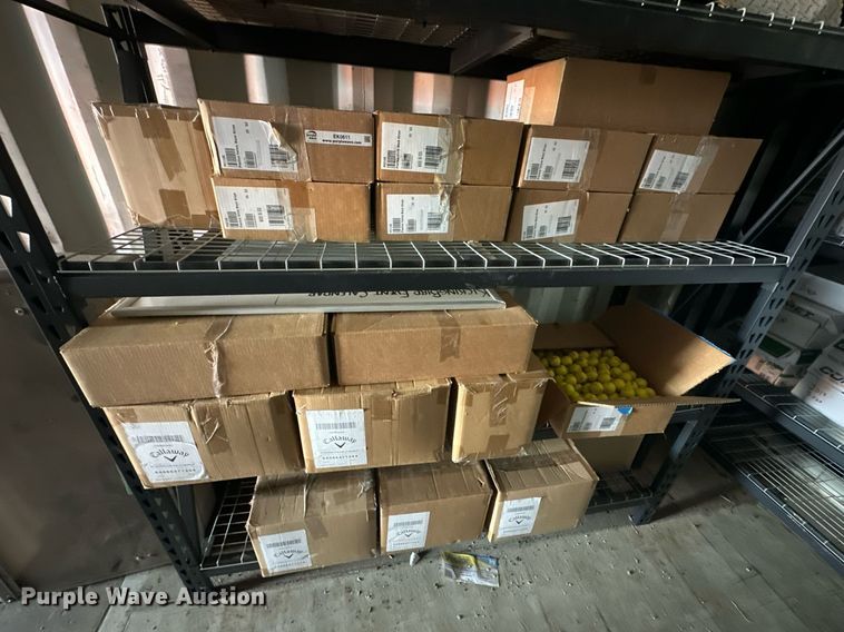 image for item EK0611 (19) boxes of practice golf balls