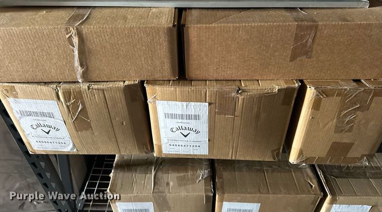 image for item EK0611 (19) boxes of practice golf balls