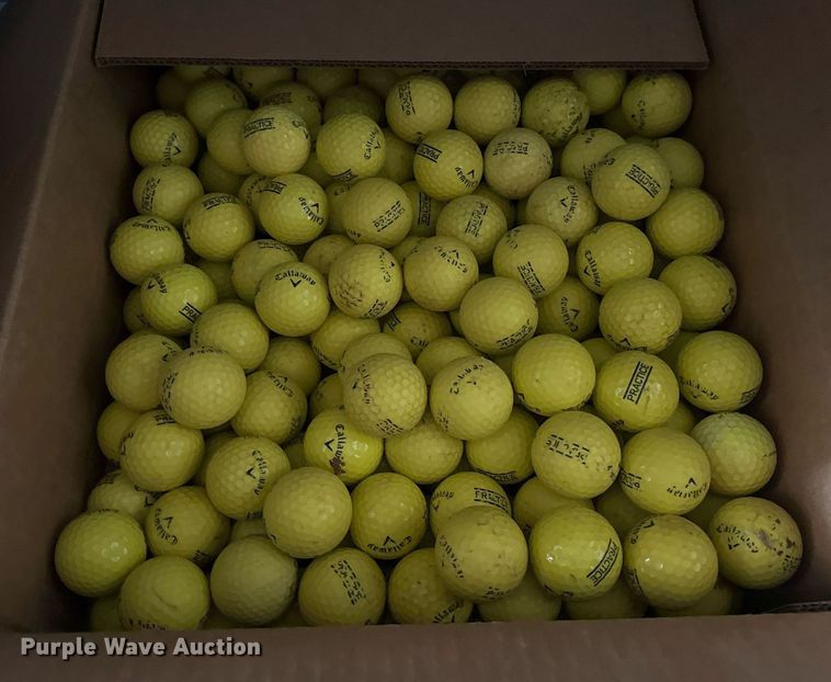 image for item EK0611 (19) boxes of practice golf balls