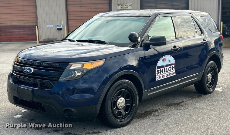 image for item EK2763 2015 Ford Explorer Police Interceptor SUV
